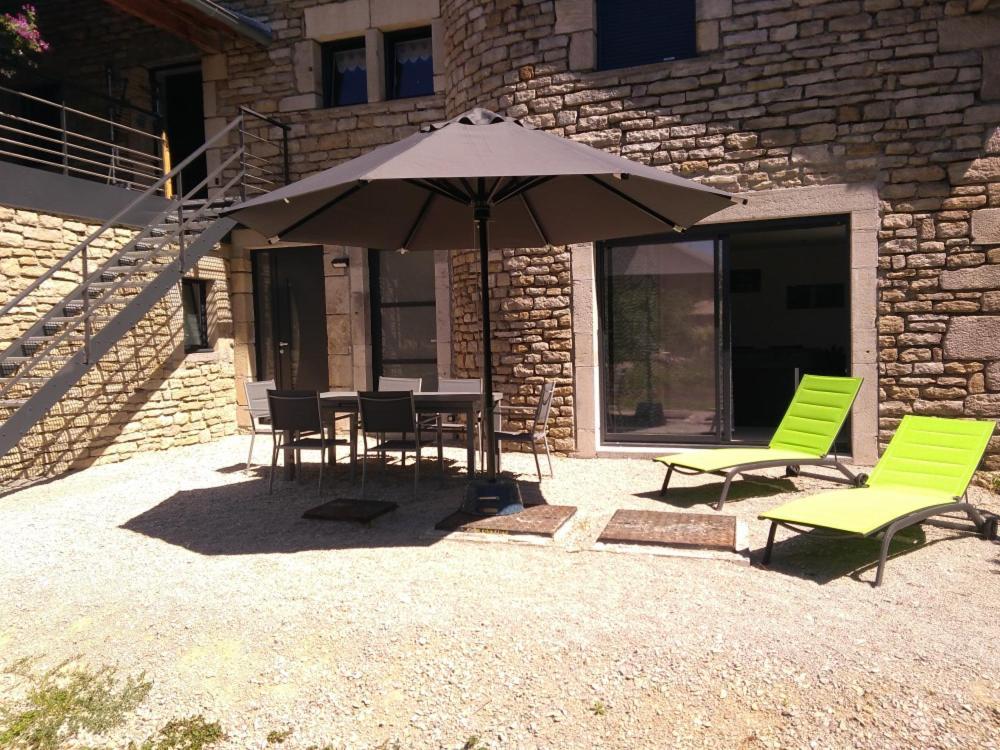 Ferienhaus Le Nid Du Poupet Ivrey